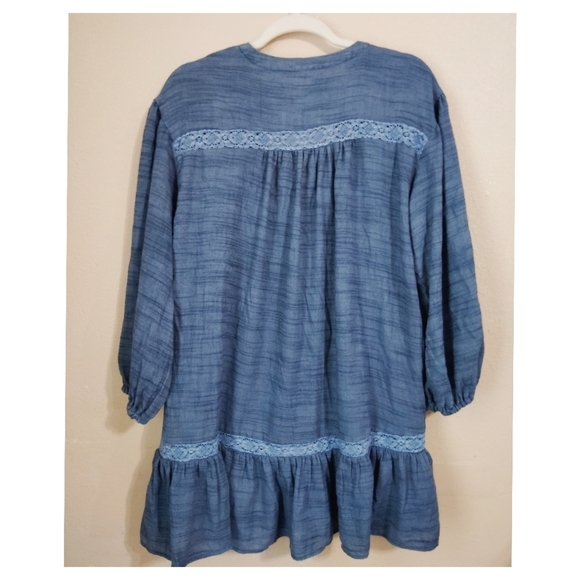 Free People Rugged Beauty Dress Size Small - Picture 3 of 7